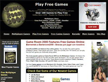 Tablet Screenshot of gameroom2000.com